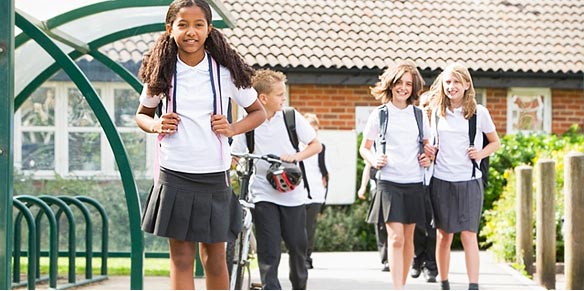 Private school kids