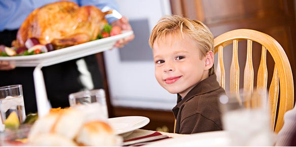 Thanksgiving kid